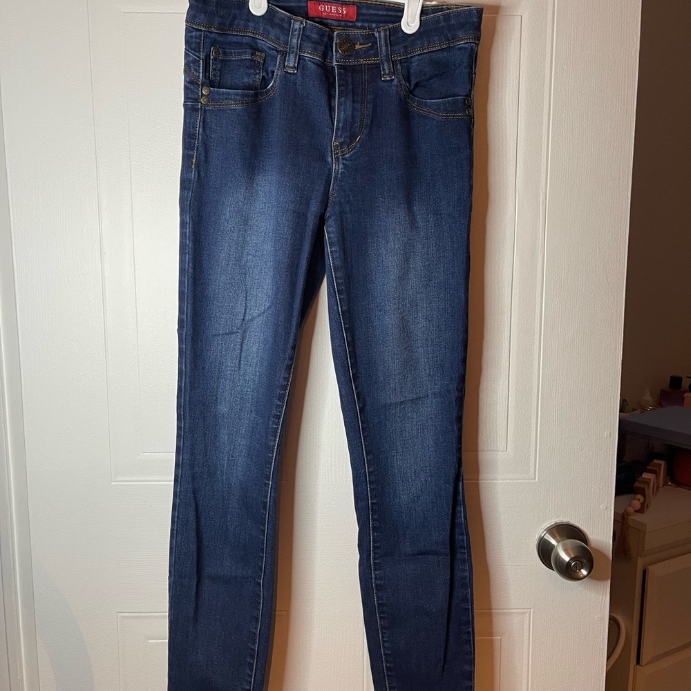 Guess Blue Skinny Jeans Classic Denim